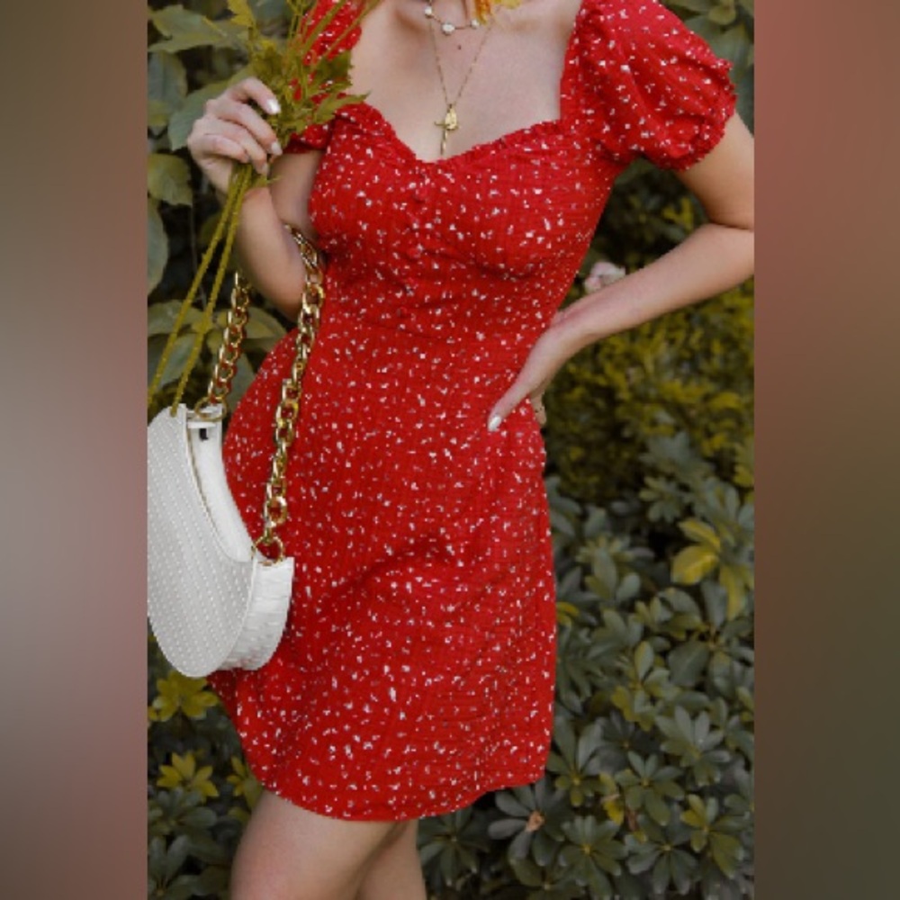 Petite Studio Red Maisy Dress